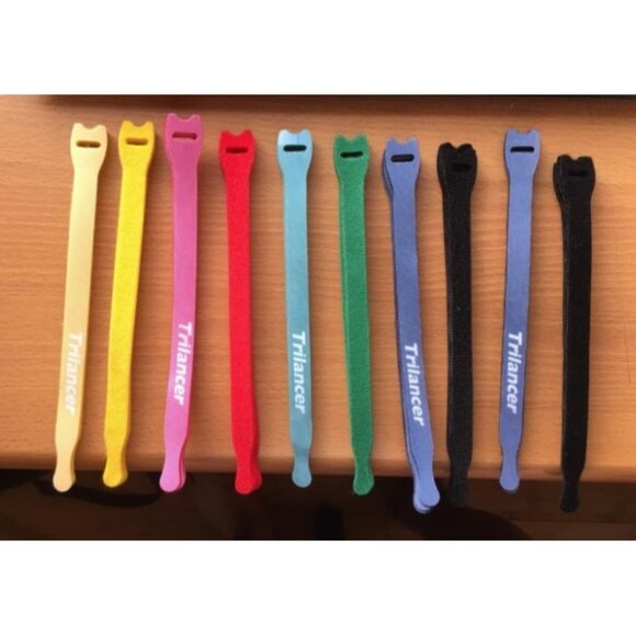 Reusable Cable Ties, Trilancer Cord Wraps, Adjustable Strap Fastener, 50 PCS - Picture 4 of 4